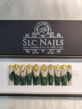 Emerald Marble Glitz