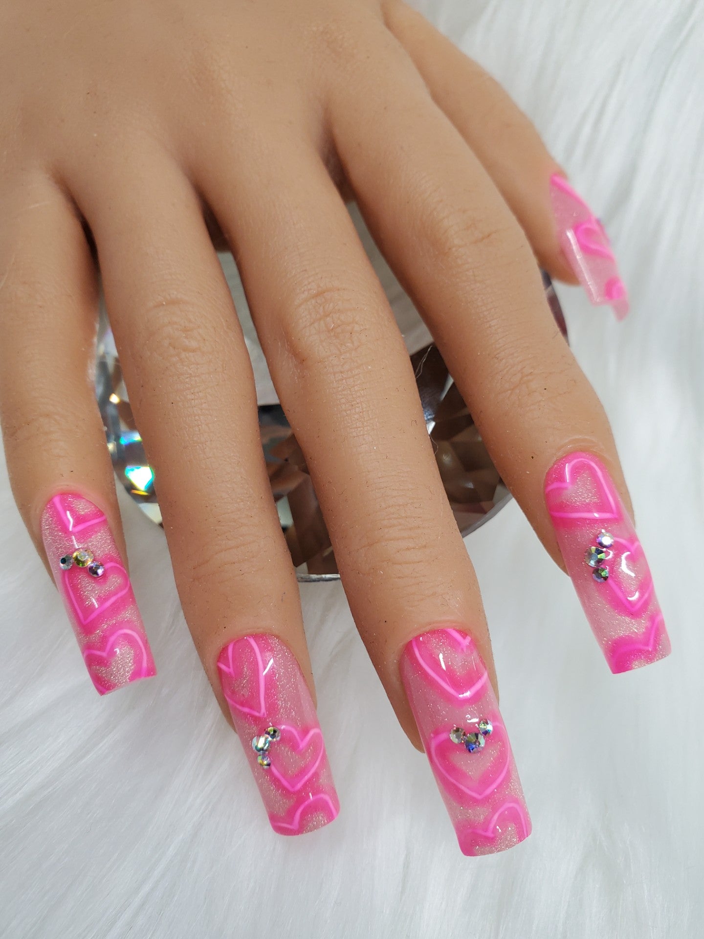 Neon Hearts