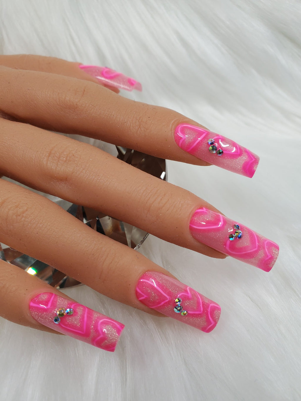 Neon Hearts