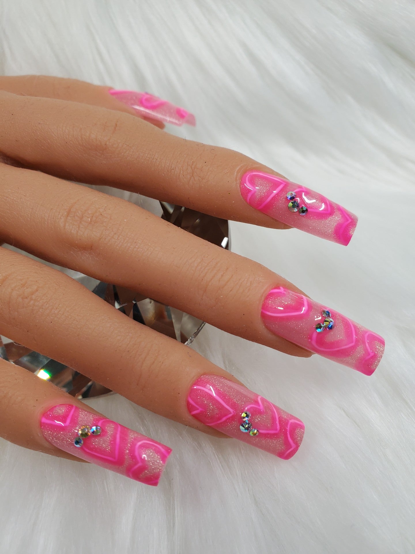 Neon Hearts