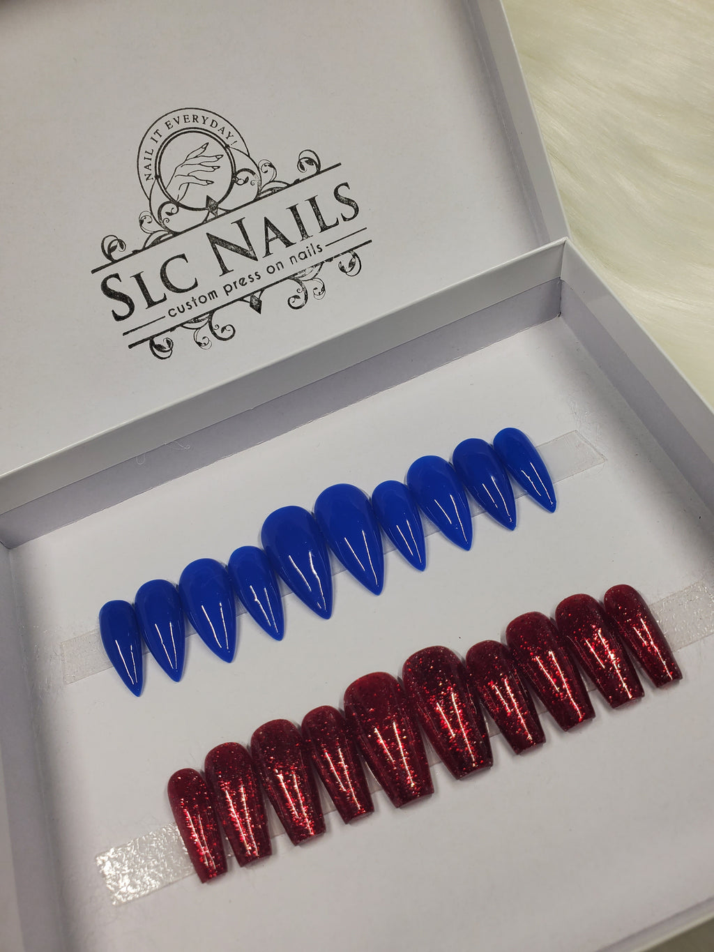 Solid One-Color Nail Set