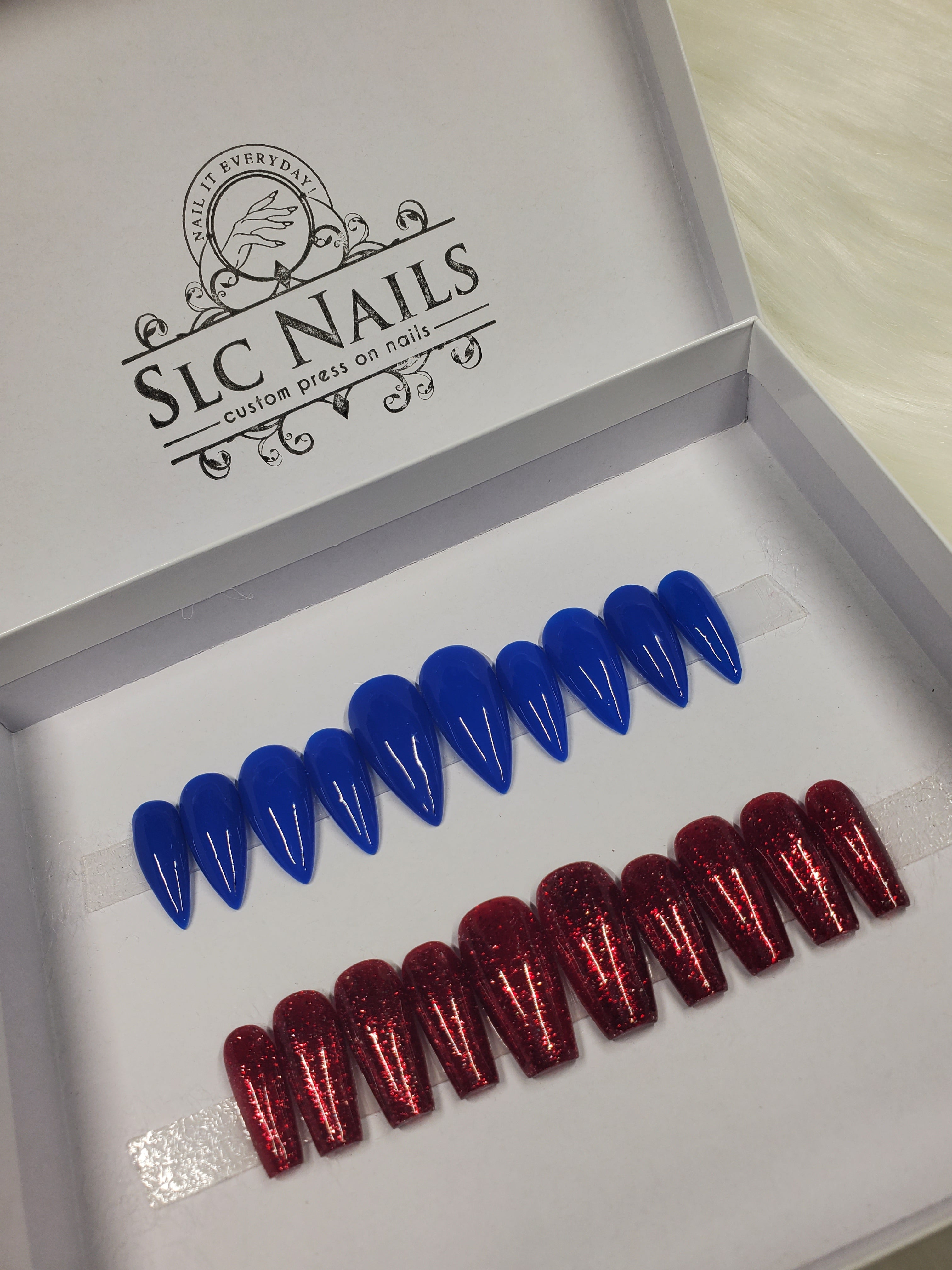 Solid One-Color Nail Set