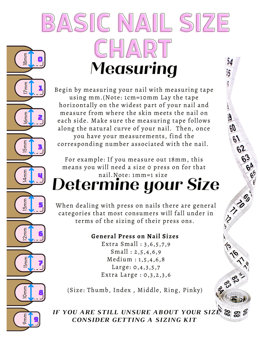 Custom Nail Set of Your Choice!
