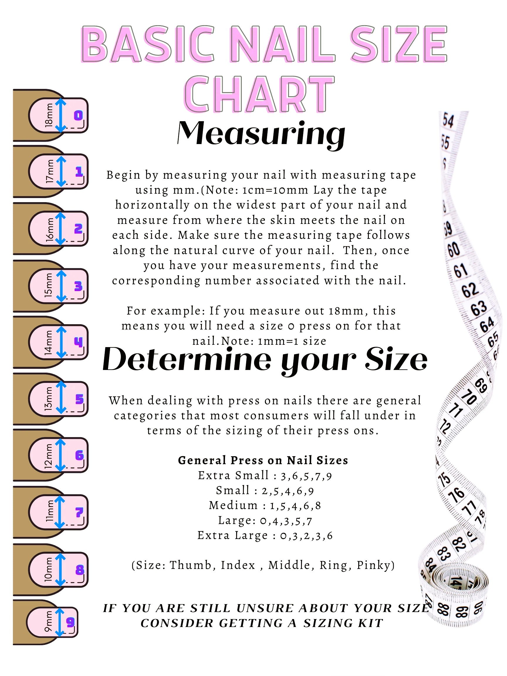 Custom Nail Set of Your Choice!